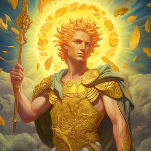 Apollo - Greek god of archery, music and dance, truth and prophecy, healing and diseases, the Sun digital download