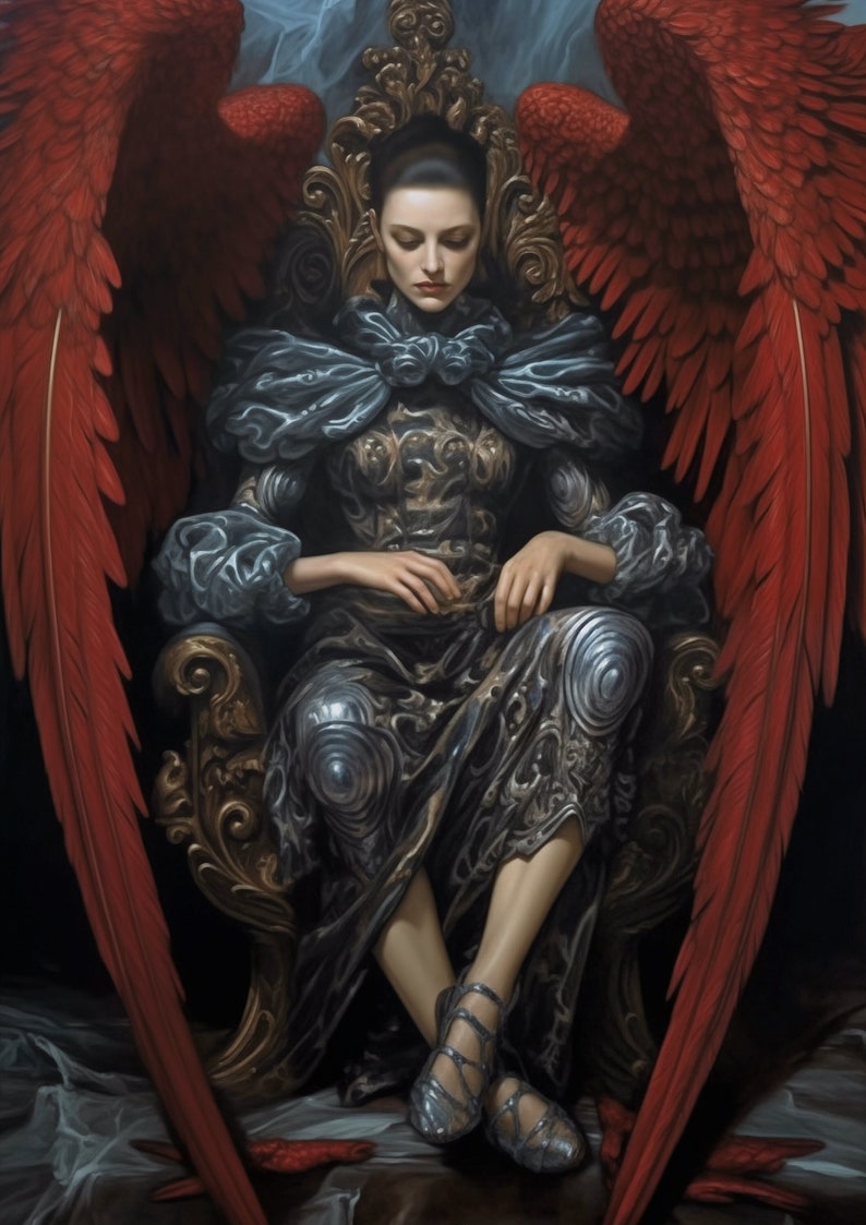 Ereshkigal - Mesopotamian Goddess of Death and the Underworld - Digital ...