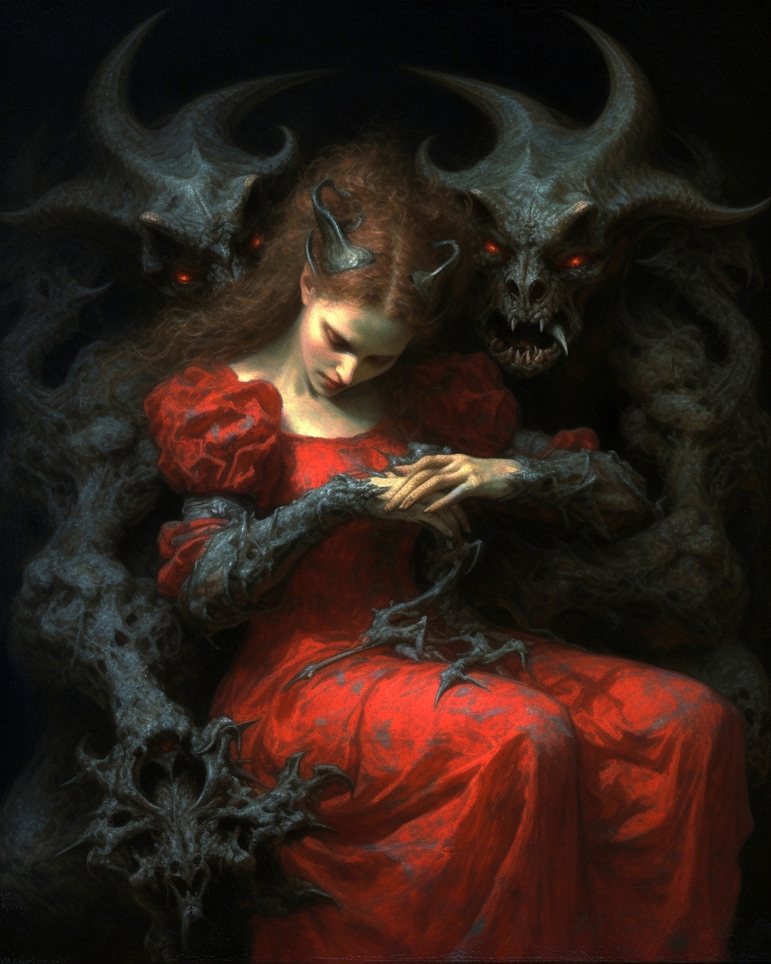 Lilith Color Lilith Dark Goddess Art – Divine Feminine Digital Download - Etsy