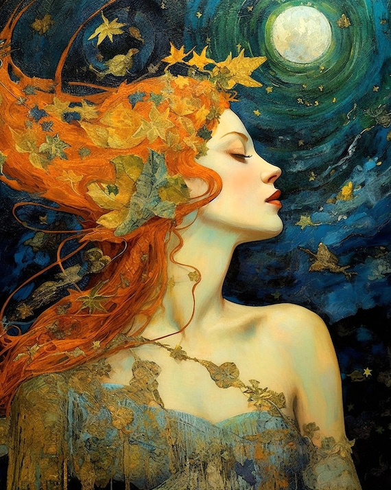Danu Irish/celtic Primordial Mother Goddess, Mother of the Tuatha Dé Danann Digital Download - Etsy