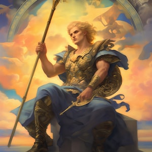 Apollo - Greek god of archery, music and dance, truth and prophecy, healing and diseases, the Sun digital download