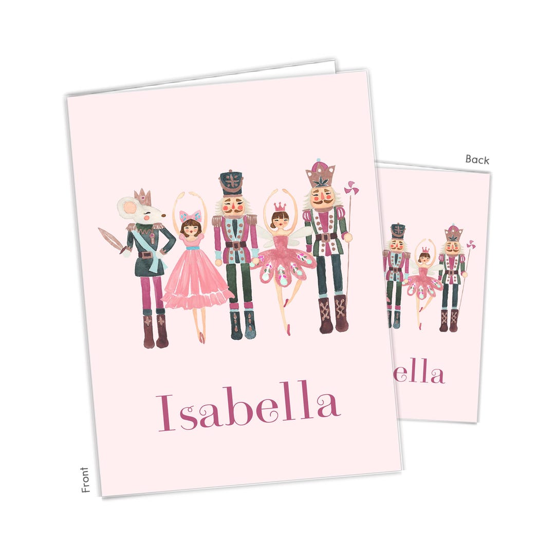 Nutcracker Ballet Ballerina Personalized Folder 2 Pocket • Back to ...