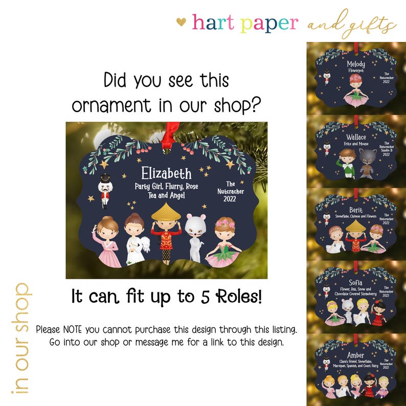 Nutcracker Spanish Hot Chocolate Corps Lead Dancer Christmas Ornament