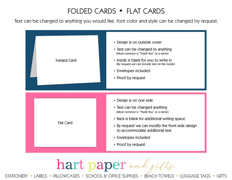 Galaxy Planets Outer Space Solar System Thank You Cards \u2022 Folded Flat Note Stationery Personalized Custom Printed Notecard \u2022 Birthday