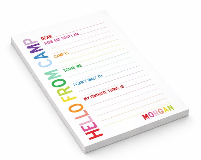 Summer Camp Stationery