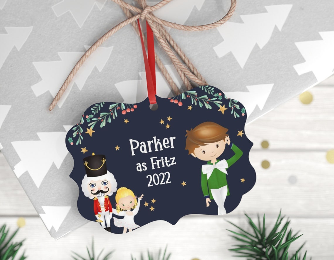 Select YOUR Role Nutcracker Fritz Mouse Christmas Ornament Etsy