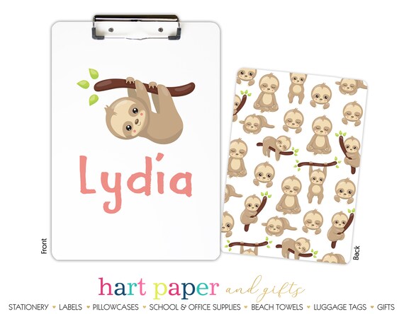 Personalized Owl Owlet Clipboard Personalized Owl Owlet Clipboard