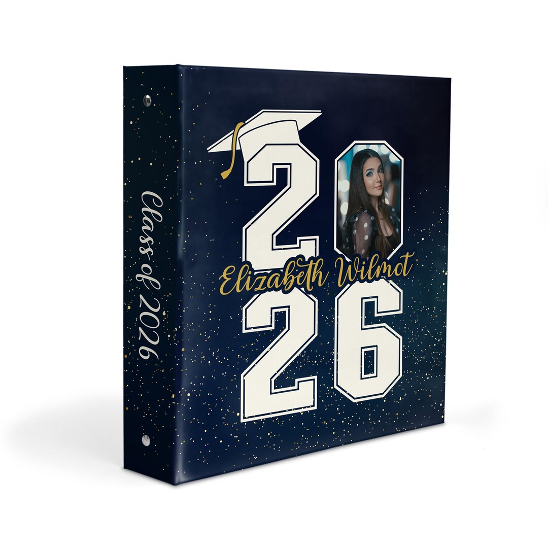 Binder Graduating Class Graduation Class of 2026 3 Ring Binder 2