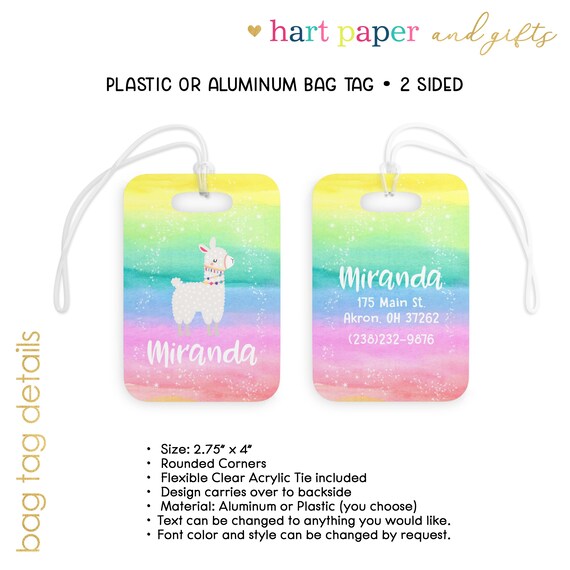 Travel Luggage Tag Label Holder Suitcase Name ID A... - Grandado Travel Luggage Tag Label Holder Suitcase Name ID A... - Grandado