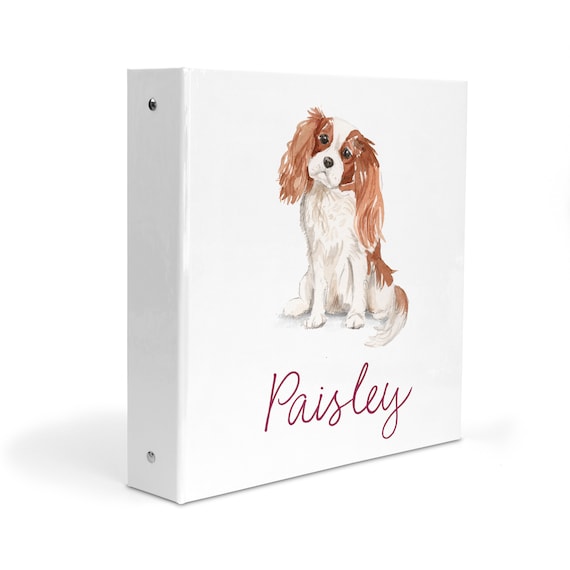2 Piece Cavalier King Charles Spaniel Long PJ Set - Holiday 2 Piece Cavalier King Charles Spaniel Long PJ Set - Holiday
