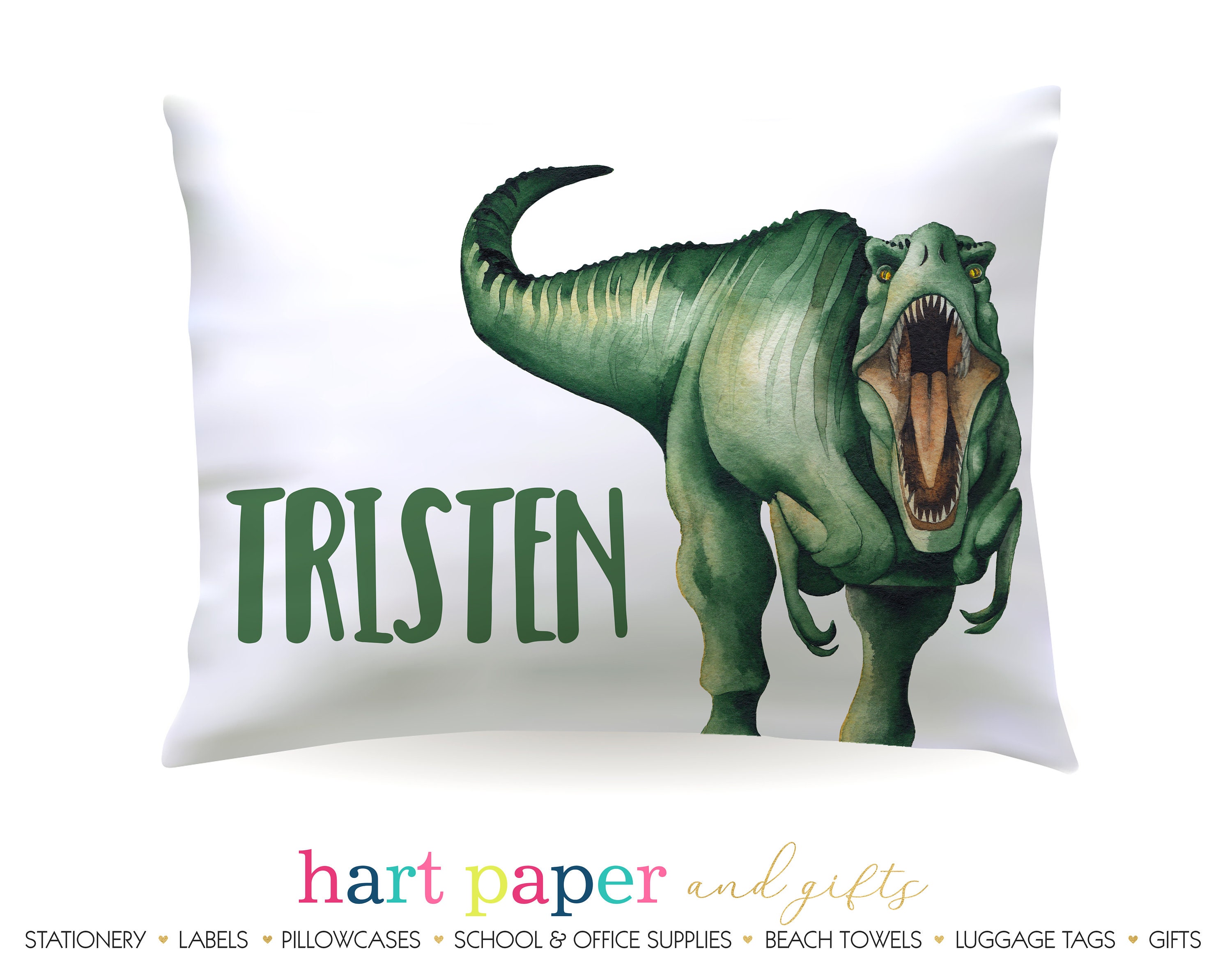 dinosaur pillowcases