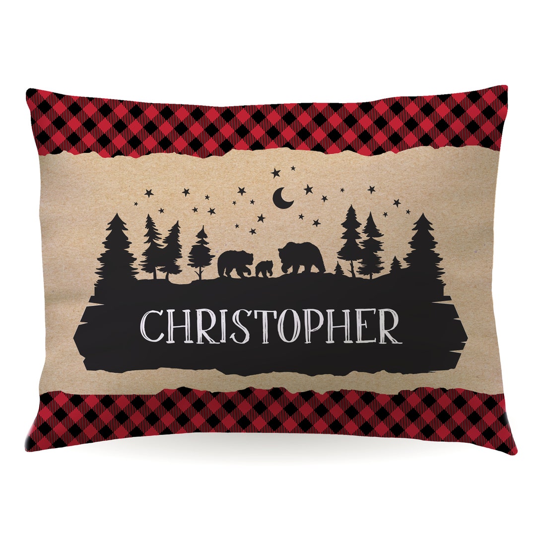 Camp Bear Sign-in Pillow main image 0