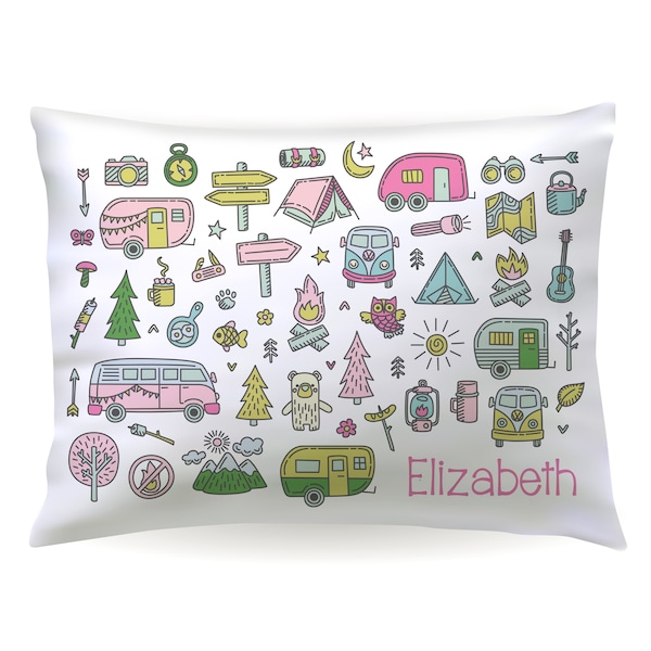 Camping Pillow Etsy