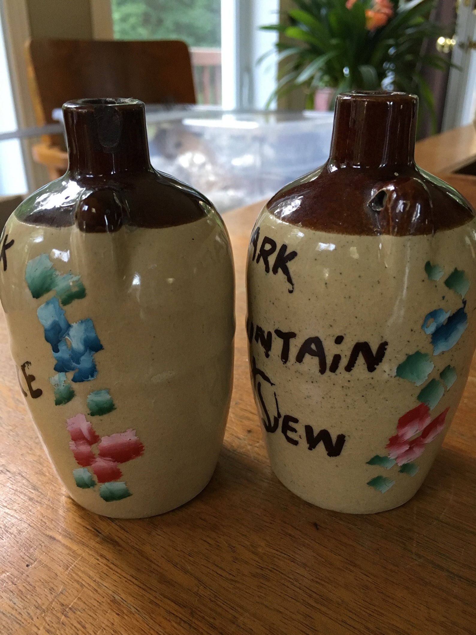 2 X Vintage Ozark Miniature Jug Joy Juice and Mountain Dew Etsy