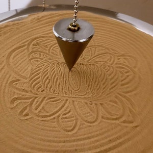 Pendule de sable, méditation, détente, décoration de la maison image 1