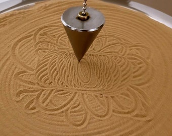 Sand Pendulum, meditation , relax , home decoration