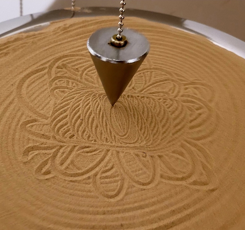 Pendule de sable, méditation, détente, décoration de la maison image 1