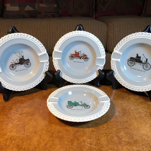 Antique Car Ashtray Etsy