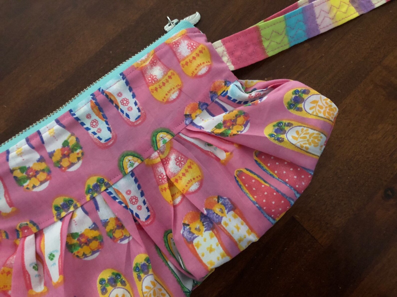 rainbow bubba 'ballet' purse