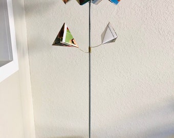 Botero's Flower Origami Sculpture
