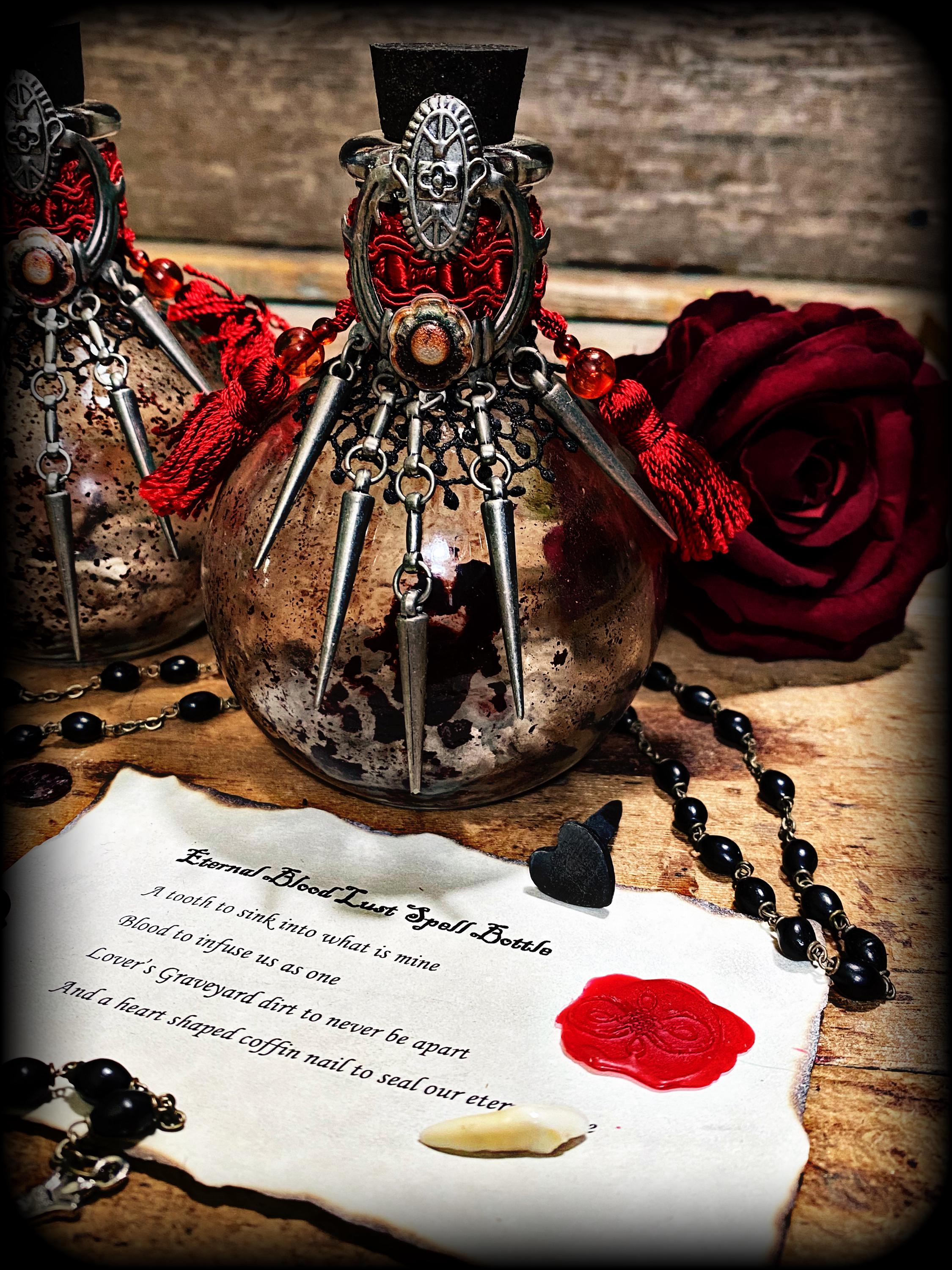 Eternal Blood Lust Spell Bottle