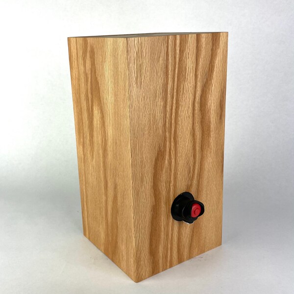 Eiche Weindose für 3 Liter Box Wein Wein Spender Wein Geschenk Weinliebhaber Mama Geschenk