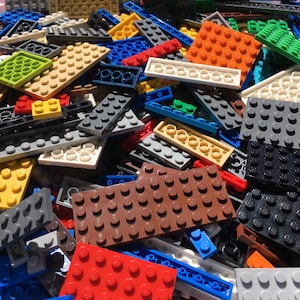 Plate Elements ONLY, 1/2 Pound Pack - Genuine LEGO®