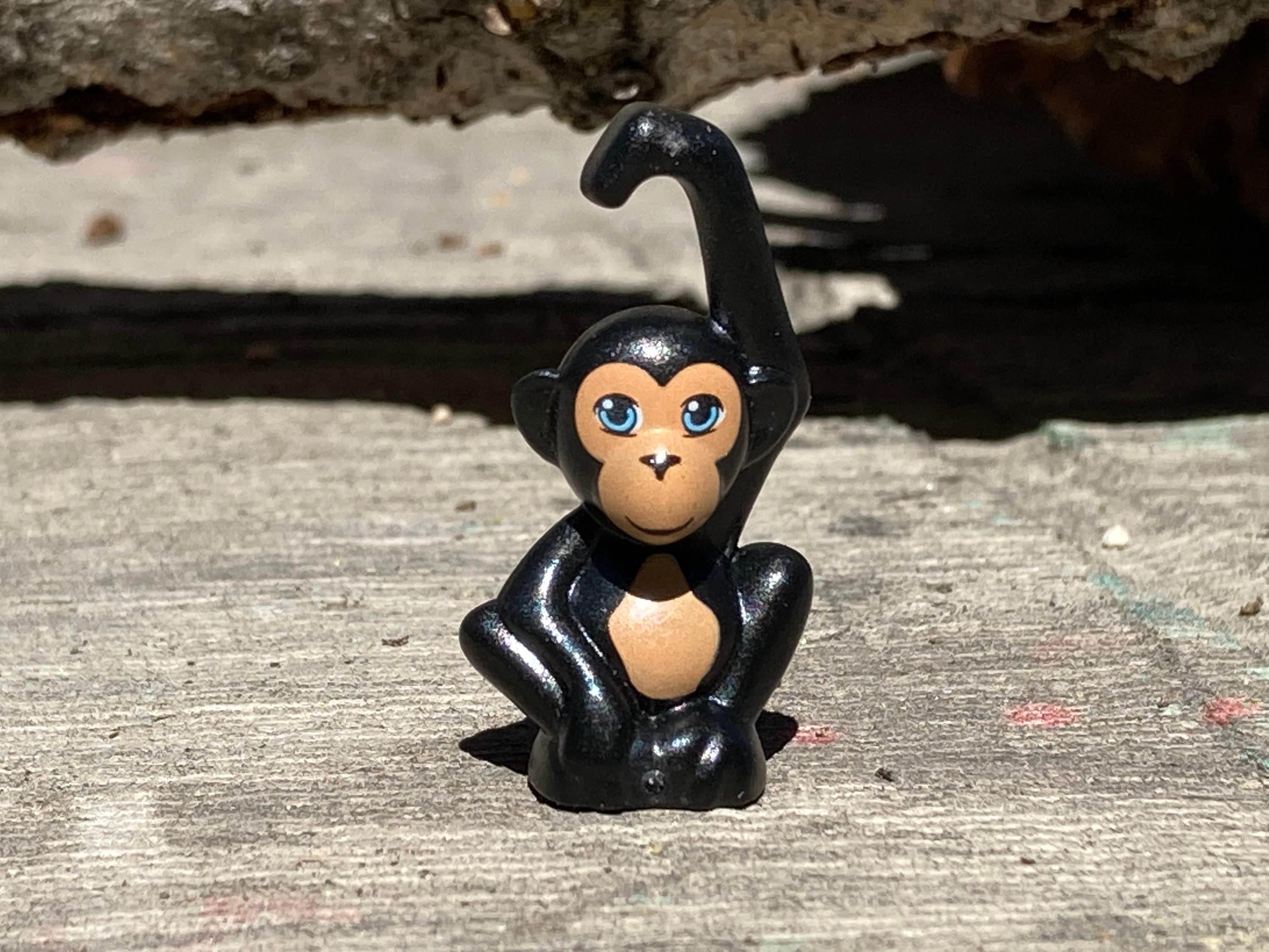 Monkey Orangutan Friends Baby With Medium Azure Eyes Black Nose and Medium Nougat Face and Stomach Pattern Genuine LEGO Etsy