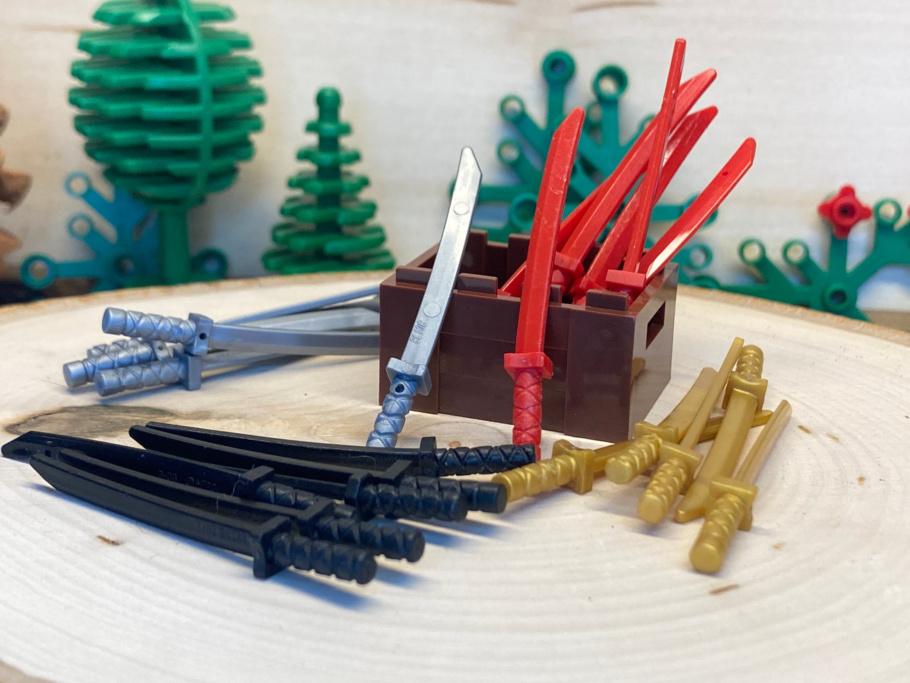 カタナ刀6本セット - 純正レゴ®アクセサリー - Etsy 日本
