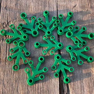 Plant Leaves 4 x 3 - lot of 10 - Genuine LEGO® Landscape Piece