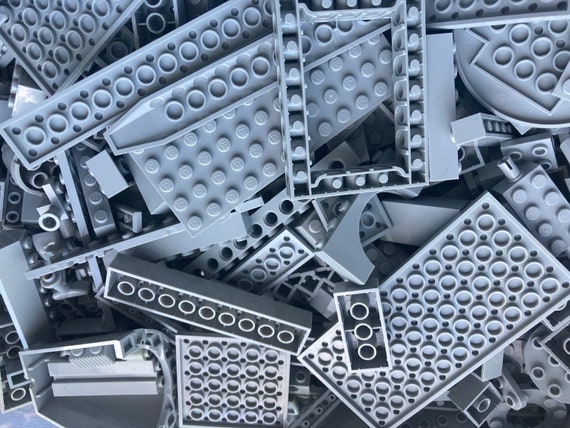 gray lego brick