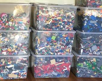 Clean 100% Genuine LEGO® Bulk by the pound, 5 pound lot