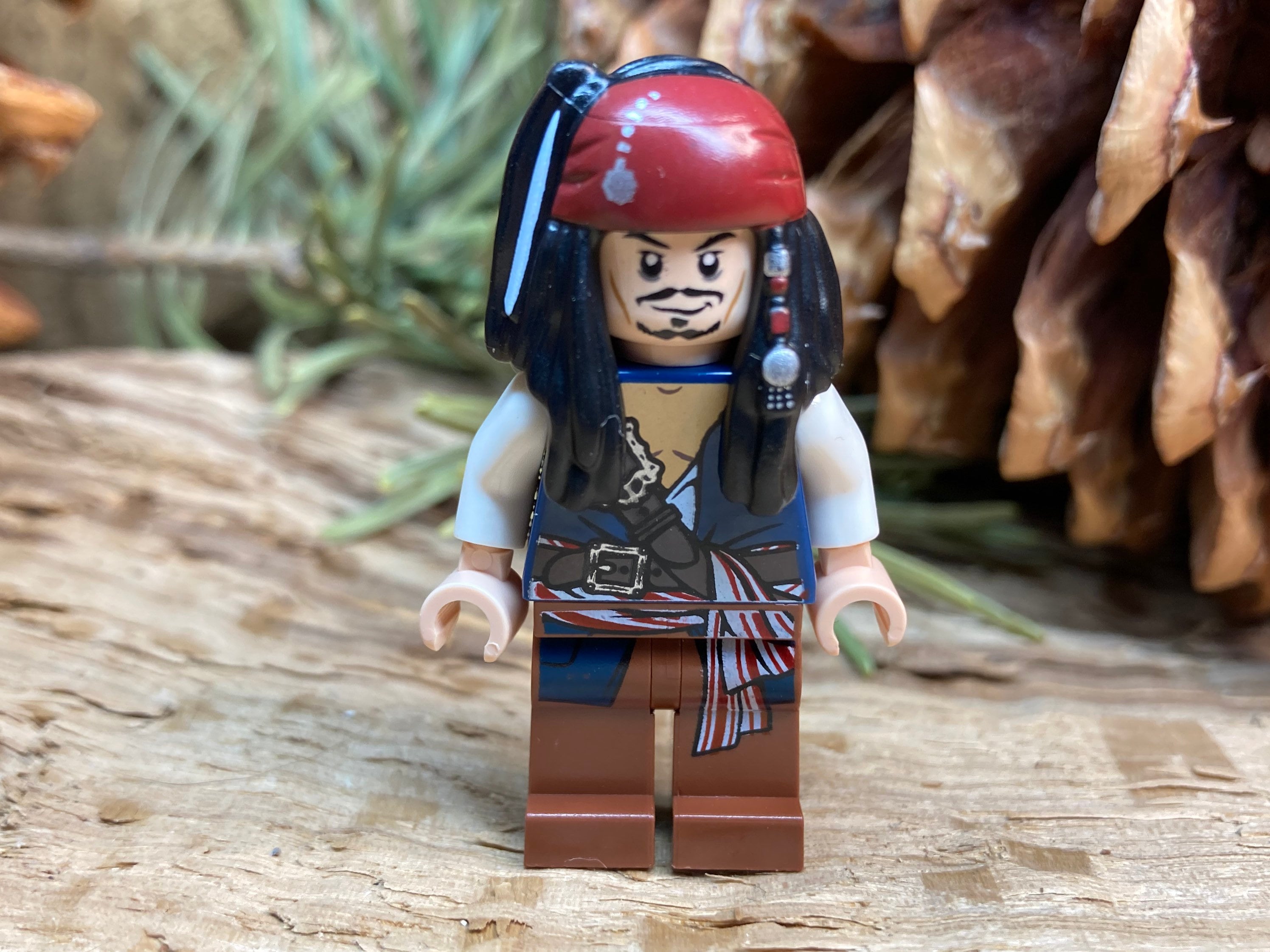 Fantasia do Capitão Jack Sparrow para crianças dos Piratas do Caribe da