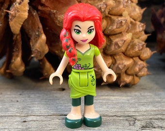 Hiedra venenosa con falda verde lima - DC Super Hero Girls, minifigura LEGO® original