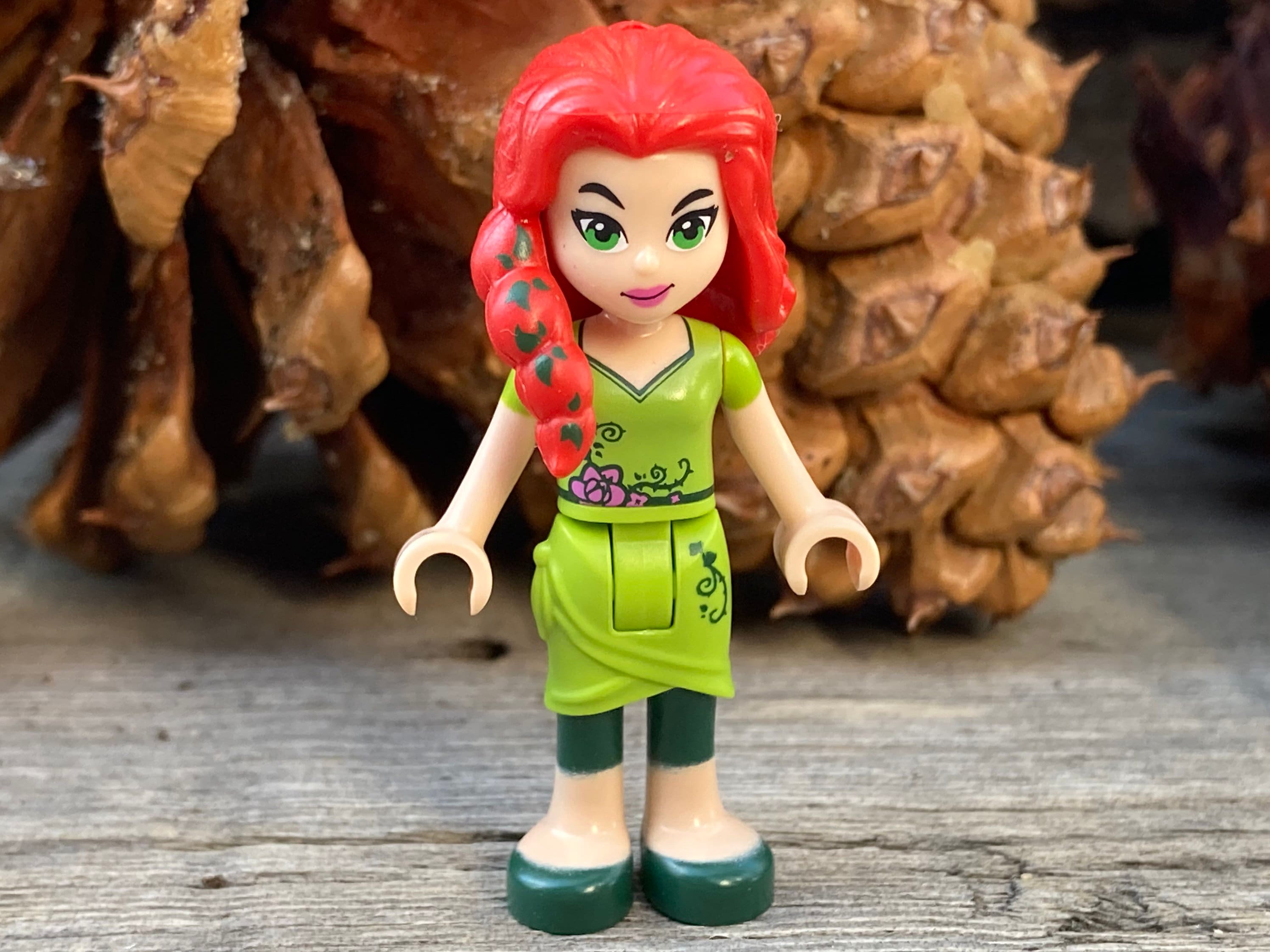 poison ivy sex doll 2015 Mattel DC Comics Super Hero Girls Villain POISON IVY Doll orange hair  nude main image 0