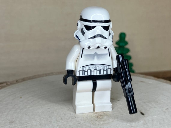 Imperial Stormtrooper Holding a Blaster Star Wars Star Wars Rebels Genuine LEGO Minifigure Etsy Canada