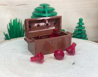 A Full Treasure Chest of Rubies – Pirates, Genuine LEGO® Accessories