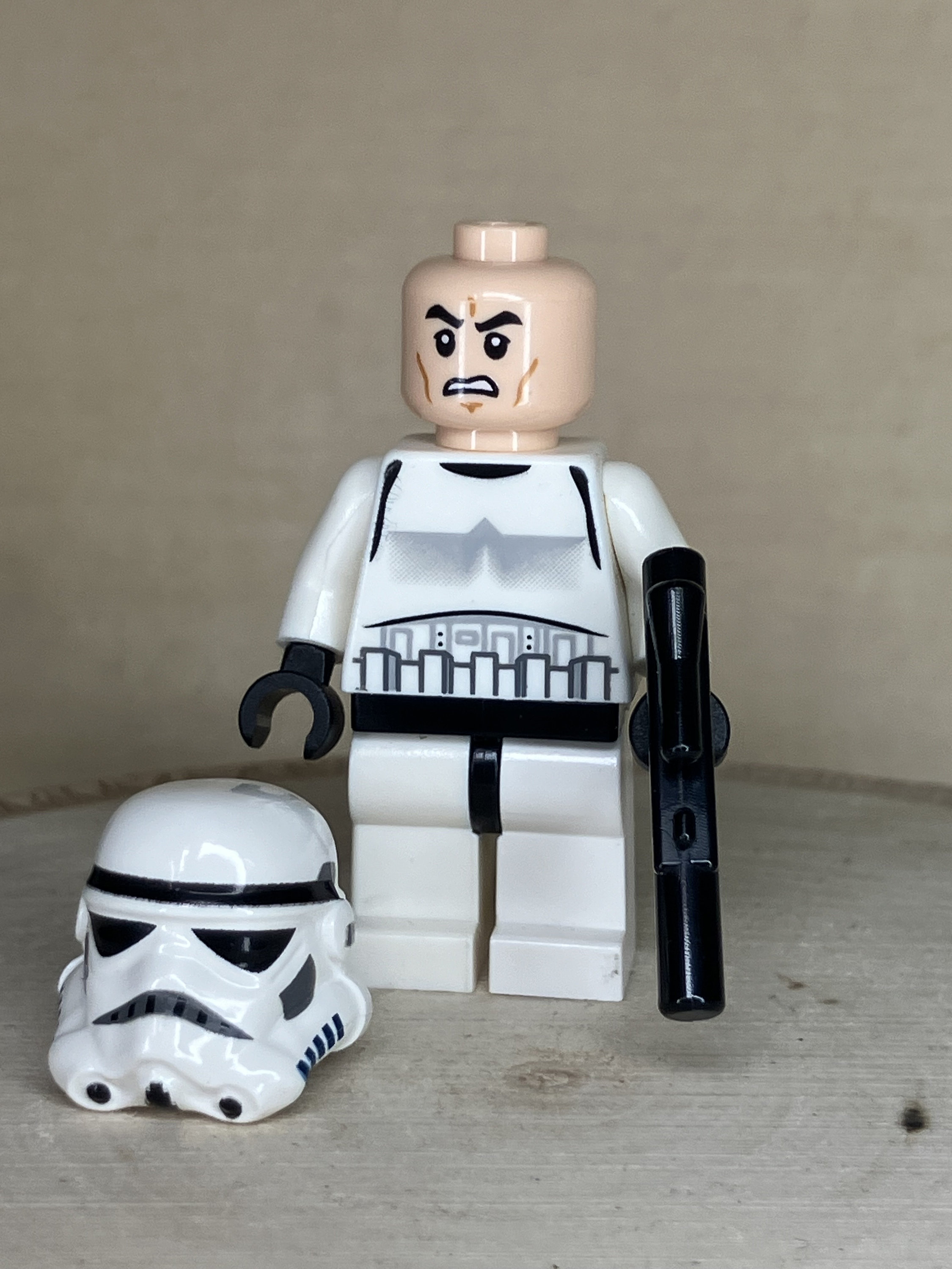 Imperial Stormtrooper Holding a Blaster Star Wars Star Wars Rebels Genuine LEGO Minifigure Etsy