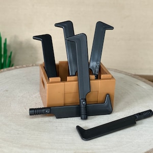 Uruk-hai Swords in a Crate, 6 Pack - Genuine LEGO® Accessory