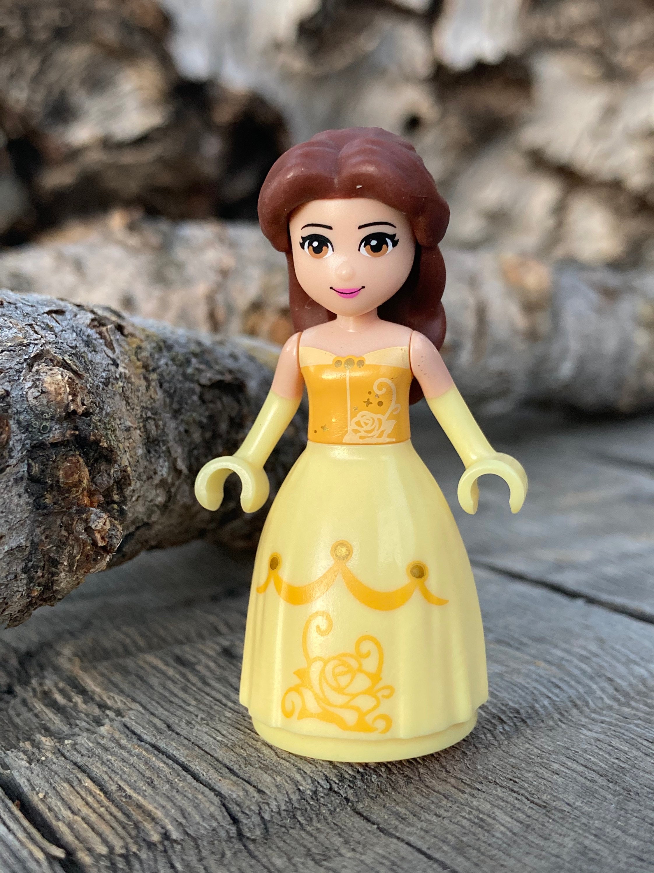 Belle Disney Princess Genuine LEGO® Minifigure Etsy New