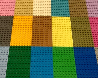Plate – 8 x 16 Studs – Clean 100% Genuine LEGO® (You Pick The Color)