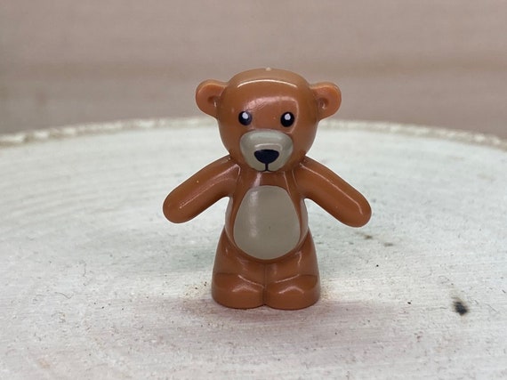 Teddy Bear Genuine LEGO Animal Etsy