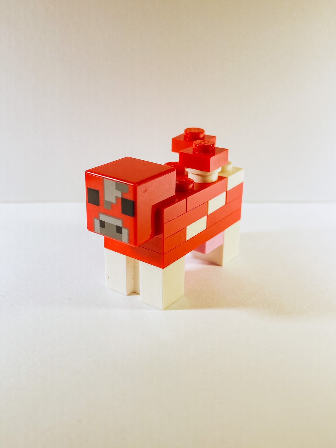 Mooshroom Minecraft LEGO® minifigure | Etsy