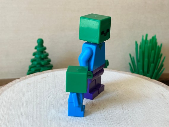 Lego minecraft zombie figure new arrivals