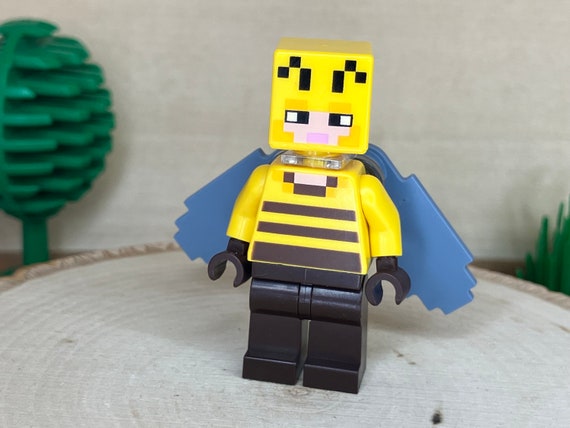 Beekeeper Wearing an Elytra MC Genuine LEGO Minifigure Etsy