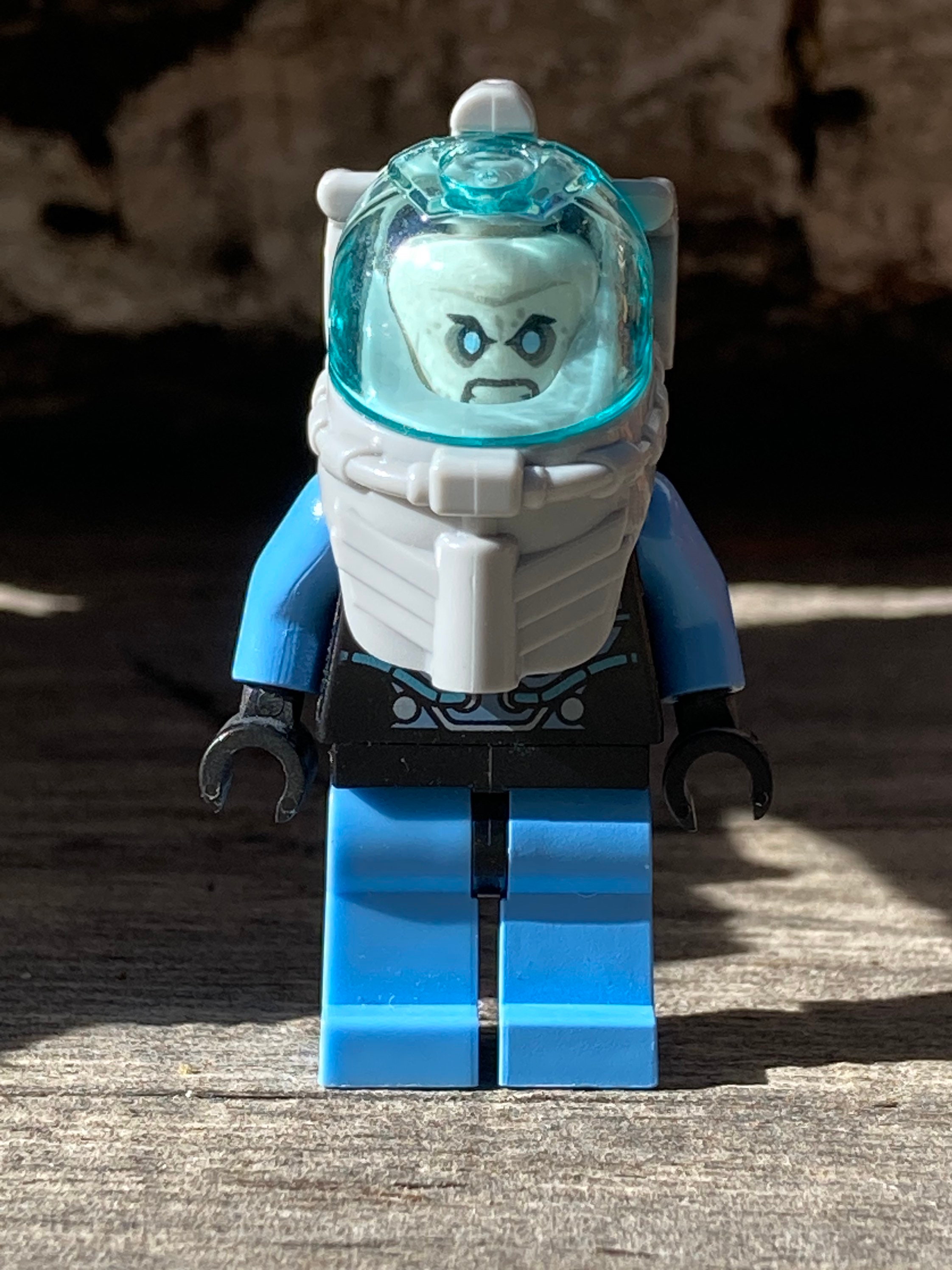 Mr. Freeze Wearing a Medium Blue Outfit Super Heroes Batman 2 Genuine LEGO Minifigure Etsy UK