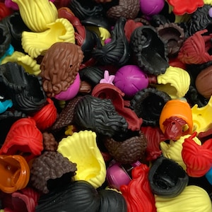 Friends Minifigure Hair, 10 Pack - Genuine LEGO® Minifigure Parts