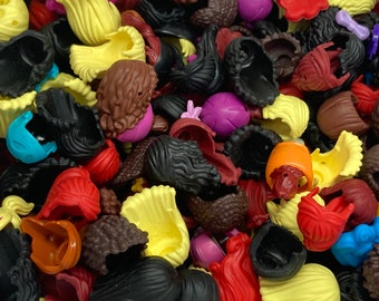 Friends Minifigure Hair, 10 Pack - Genuine LEGO® Minifigure Parts