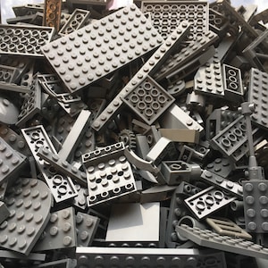 Legos Grey Etsy
