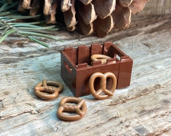 Crate of Pretzels, 6 Pack - Genuine LEGO® Accessory